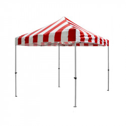 Carnival Pop-Up Tent (8'x8') R&W