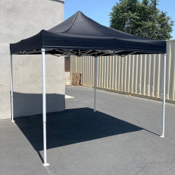 10x10 Black Pop-Up Tent