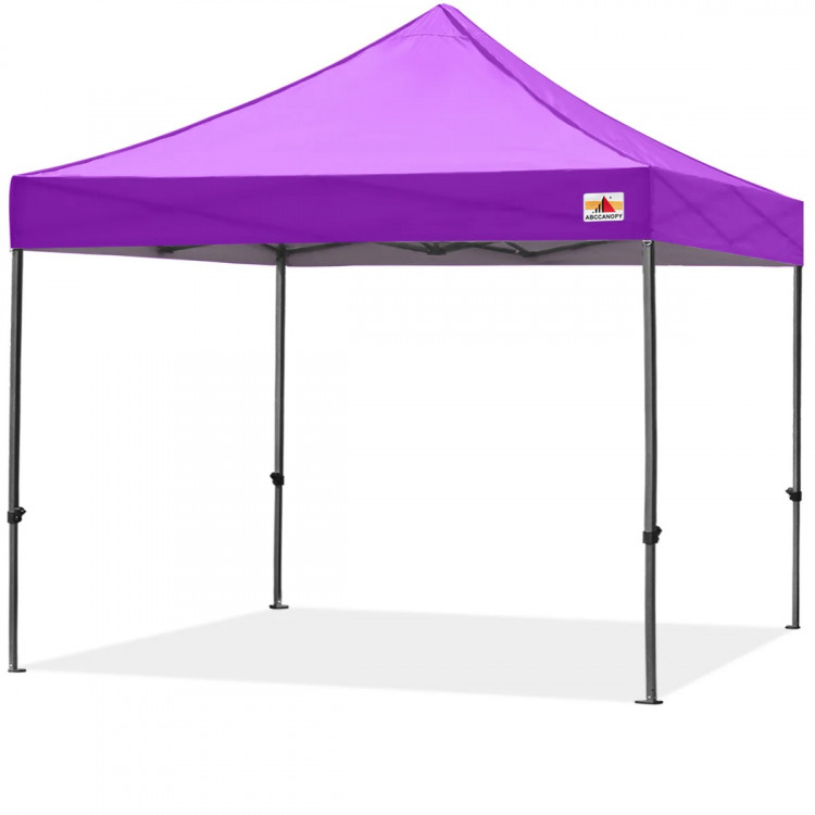 10x10 Purple Pop-Up Tent